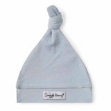 ZEN RIBBED ORGANIC KNOTTED BEANIE