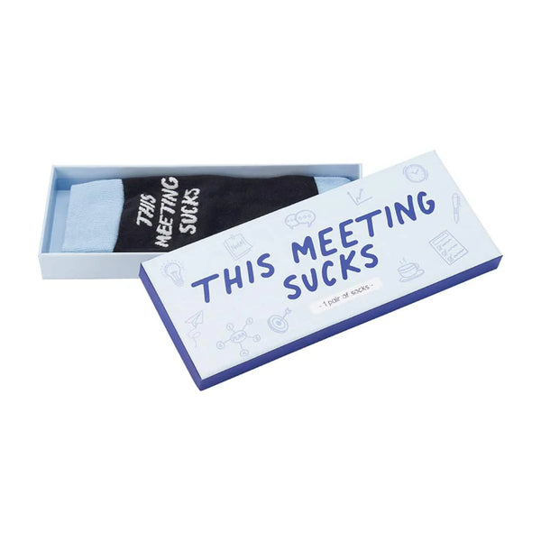 MENS SOCKS - THIS MEETING SUCKS