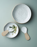 SALAD BOWL - WHITE GARDEN TO TABLE - 27cm