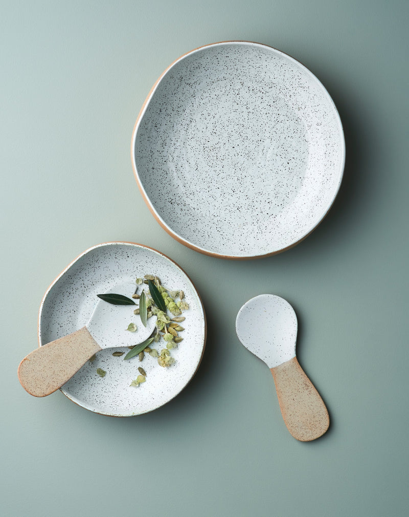 SALAD BOWL - WHITE GARDEN TO TABLE - 27cm