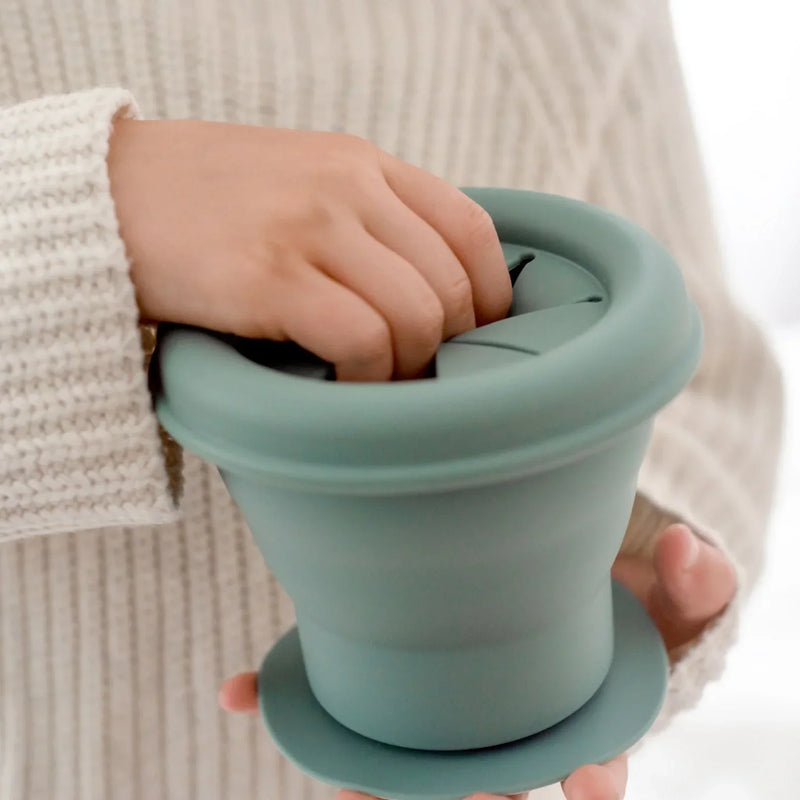 SILICONE SNACK CUP - MINT