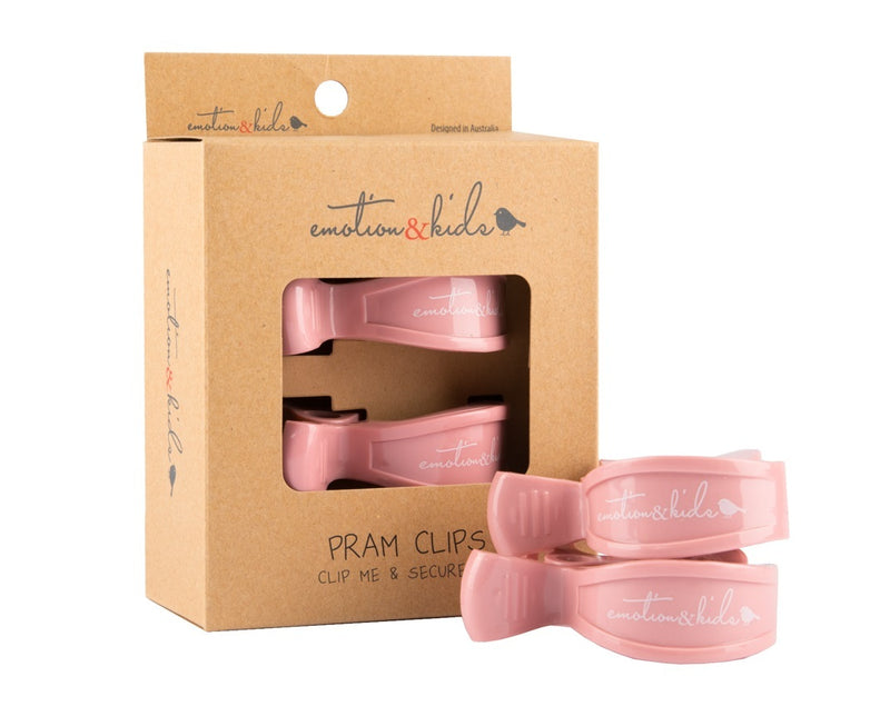 PRAM CLIPS - BLUSH PAIR