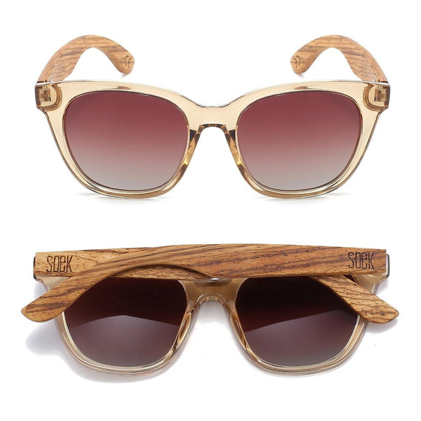 LILA GRACE CHAMPAGNE SUNGLASSES