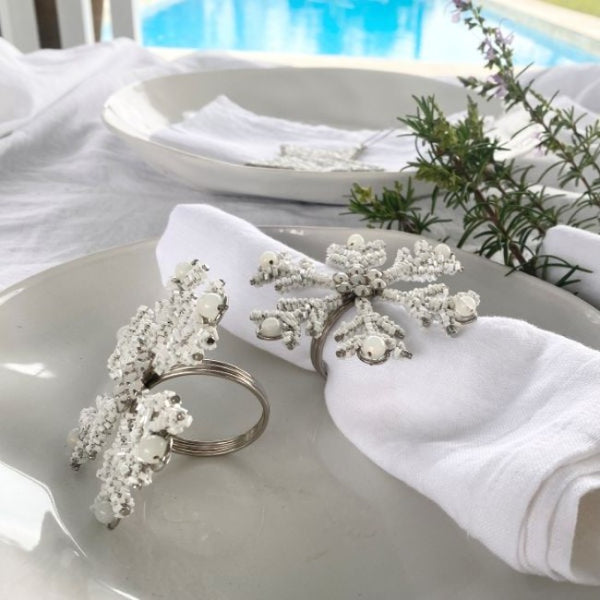 LUCIA BEADED NAPKIN RING