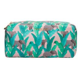 ELEPHANT VEGAN LEATHER BOX COSMETIC CASE