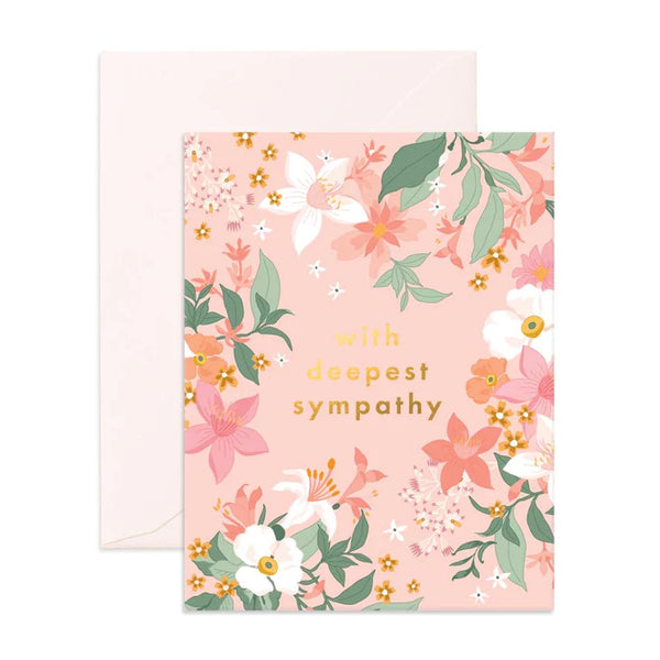 DEEPEST SYMPATHY CARD