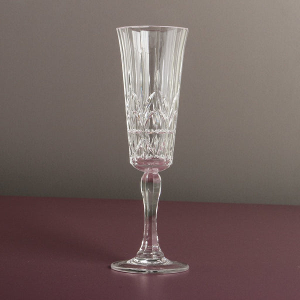 PAVILION ACRYLIC CHAMPAGNE GLASS - CLEAR