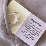 HANDMADE CLAY WORRY STONE