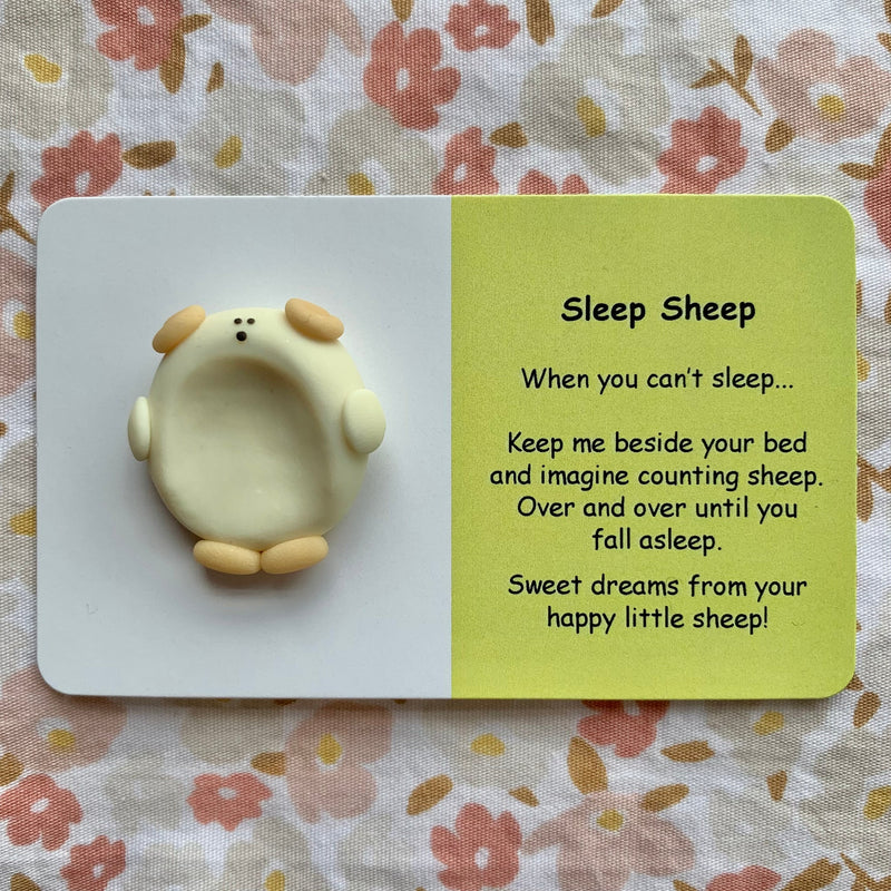 HANDMADE CLAY WORRY STONE