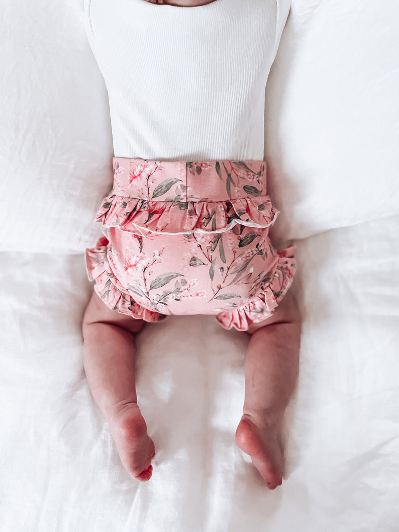 BLOOMERS - HIGH WAISTED - PINK WATTLE