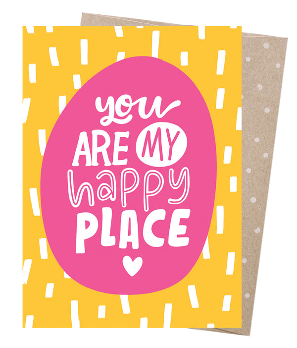 GREETING CARD - HAPPY PLACE