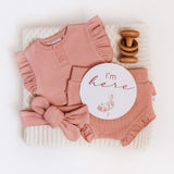 BLOOMERS - HIGH WAISTED - ROSE