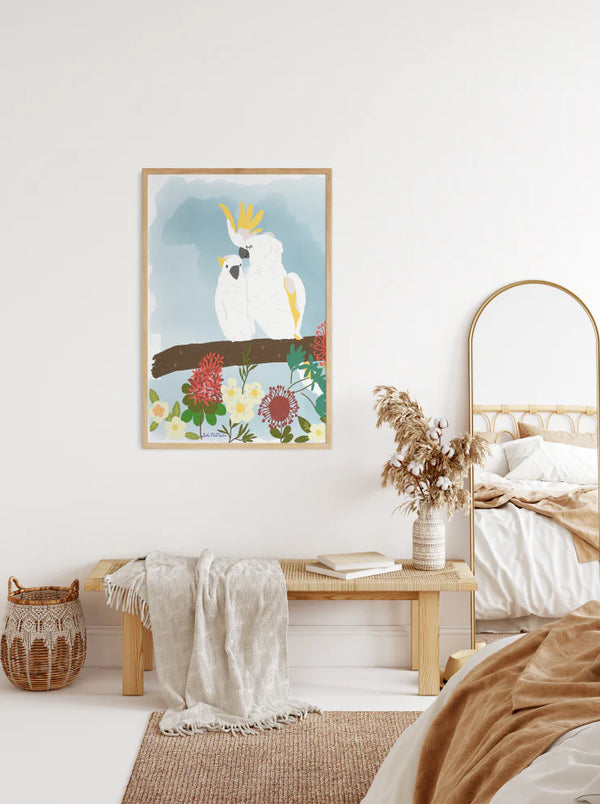 COCKY ARTIST PRINT