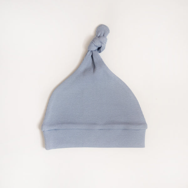 KNOTTED BEANIE- RIBBED - ZEN