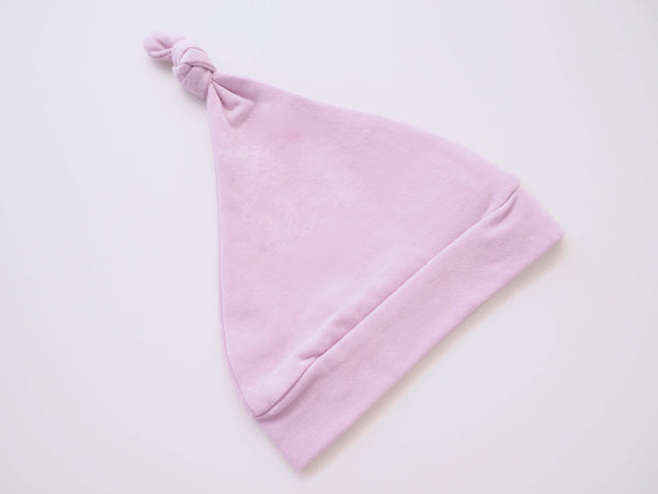 KNOTTED BEANIE - LILAC