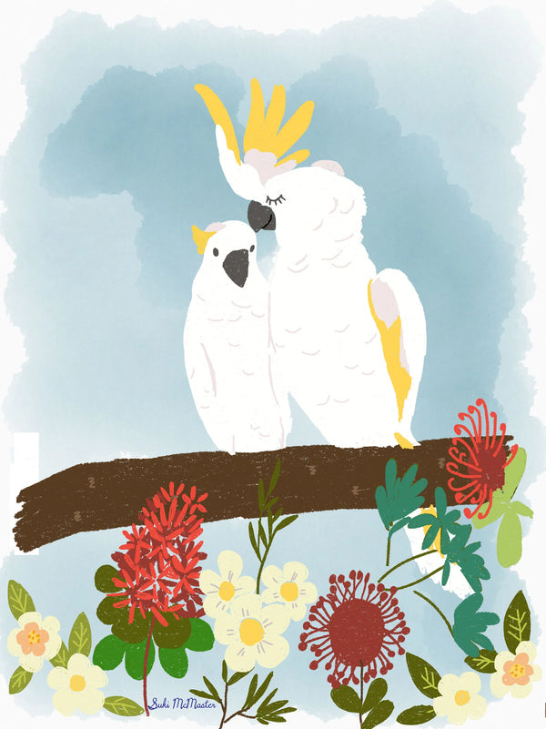 COCKY ARTIST PRINT