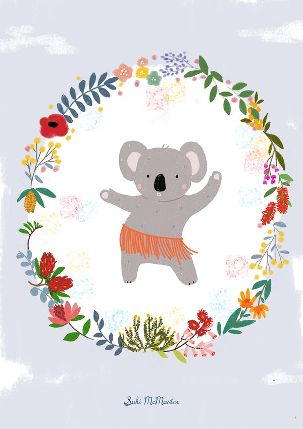 KOALA ARTIST PRINT