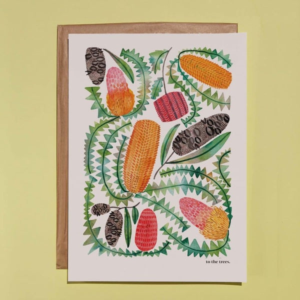 ARTIST PRINT - 'BANKSIA'