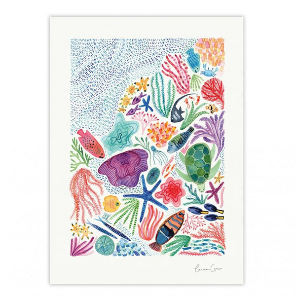 ARTIST PRINT - 'GREAT BARRIER REEF'