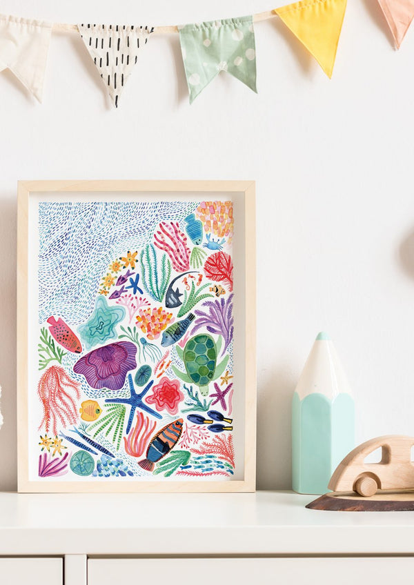 ARTIST PRINT - 'GREAT BARRIER REEF'